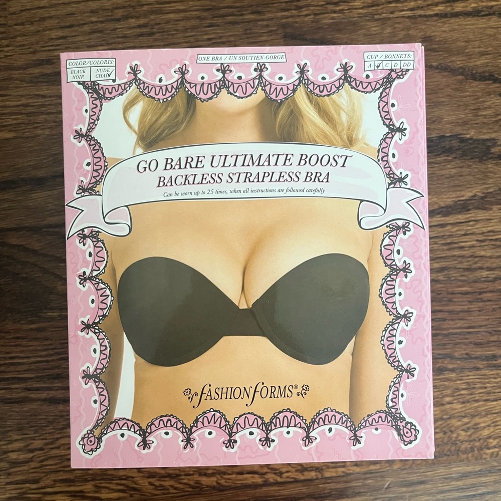 Fashion Forma Go Bare Ultimate Boost Backless Strapless Bra